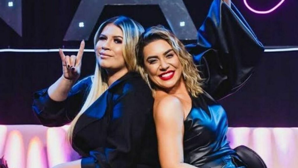 Marília Mendonça e Naiara Azevedo gravaram um dueto (Foto: Reprodução)