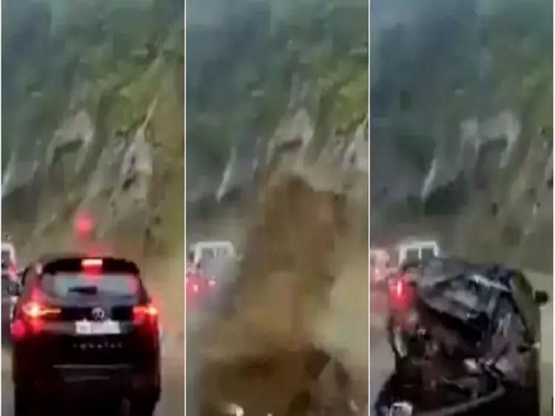 Pedra esmaga duas pessoas em estrada na Índia 