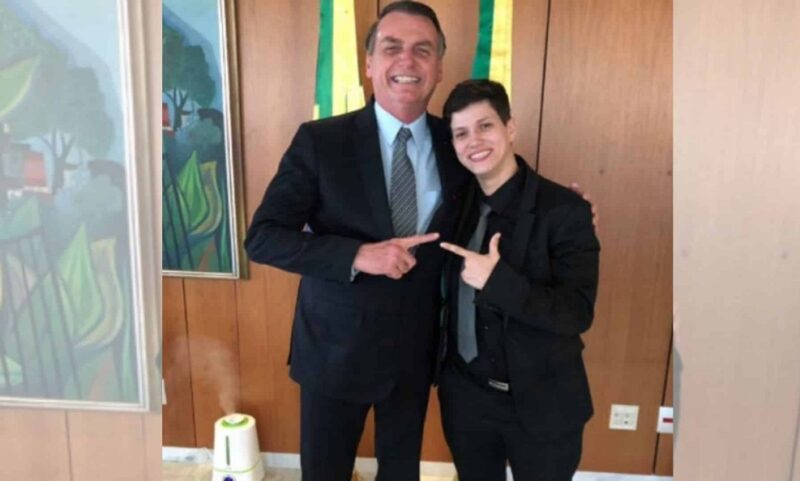 Karol Eller e Bolsonaro