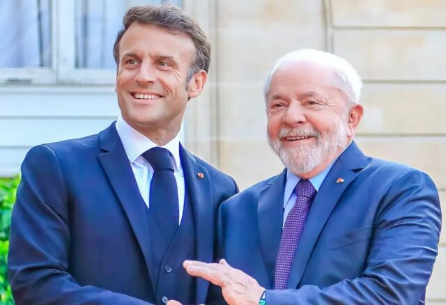 Lula e Macron