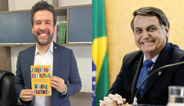 Bolsonaro e André Janones