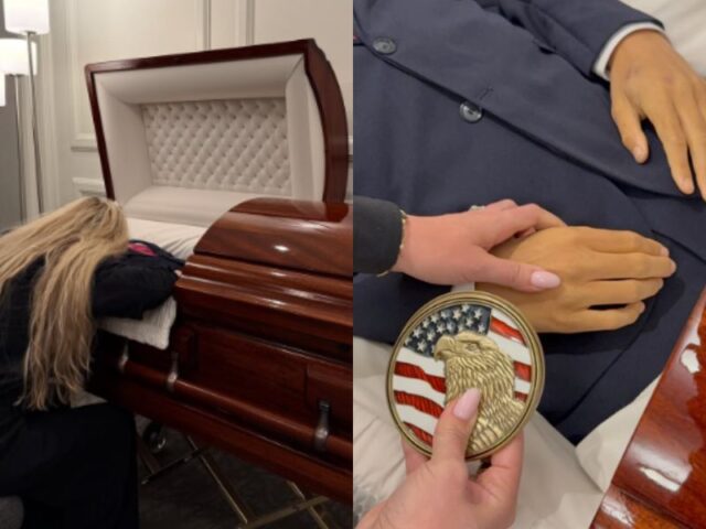 Viúva de Charlie Kirk posta vídeos e fotos ao lado do caixão: 'descansa no Senhor'